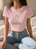 Matcha and Manifestations Baby Tee