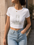 Matcha and Manifestations Baby Tee