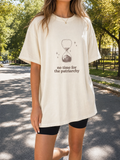 No Time for the Patriarchy Comfy Tee